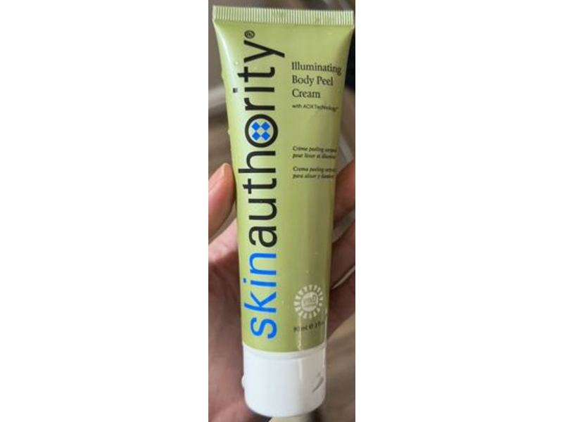 Skin Authority Illuminating Body Peel Cream, 3 fl oz/90 mL