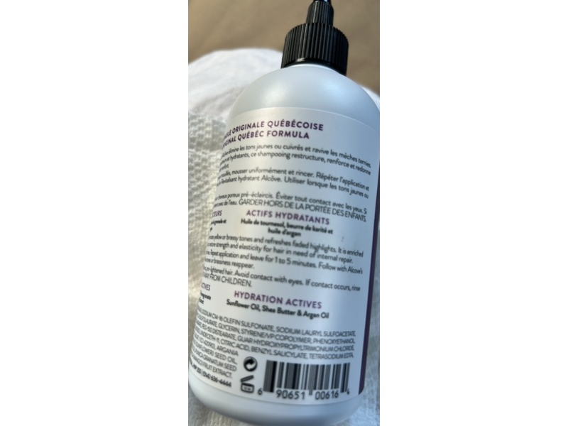 Alcove Violet Shampoo, 10 fl oz/300 mL