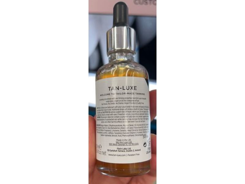 TAN-LUXE The Body Illuminating Self-Tan Drops, Light/Medium, 1.69 fl oz/50 ml