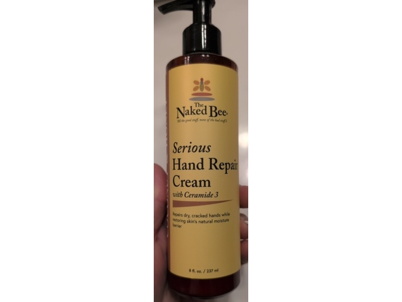 The Naked Bee Serious Hand Repair Cream, Coconut & Honey, 8 fl oz/237 mL