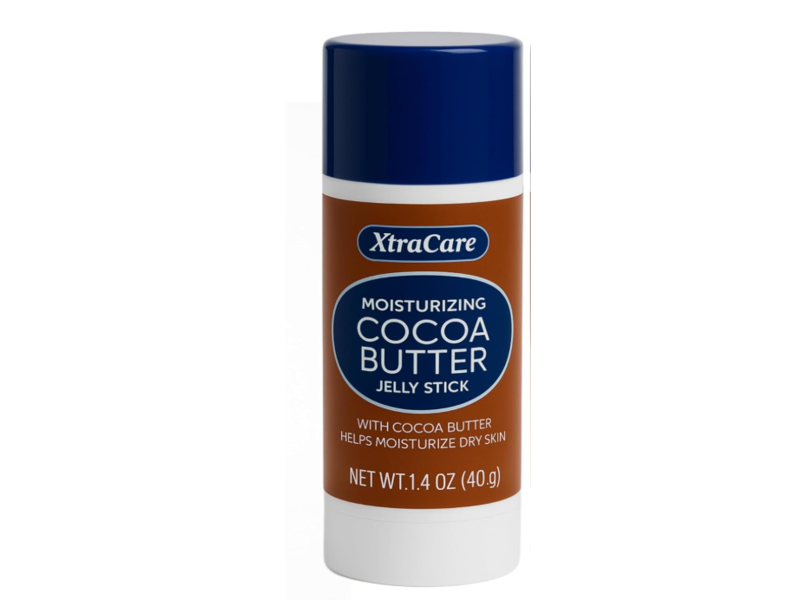 Xtracare Moisturizing Cocoa Butter Jelly Stick, 1.4 oz/40 g, Pack Of 2