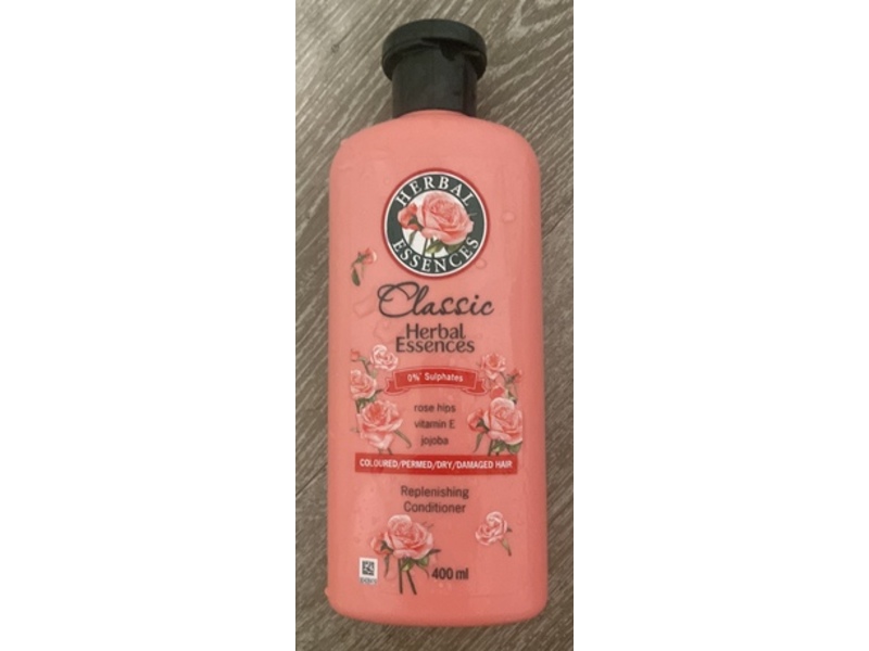 Herbal Essences Replenishing Conditioner, Rose Hips + Vitamin E & Jojoba, 400 mL