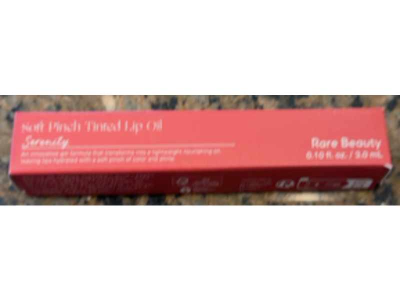 Rare Beauty Soft Pinch Tinted Lip Oil, Joy Muted Peach, 0.10 fl oz/3.0 mL