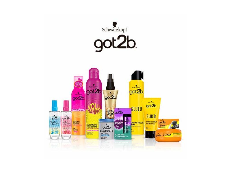 Schwarzkopf Got2b Glued Blasting Freeze Spray, 300 mL