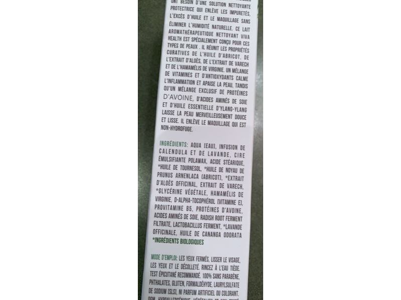 Viva Aromatherapy Milk Cleanser, 4.0 oz/120 mL