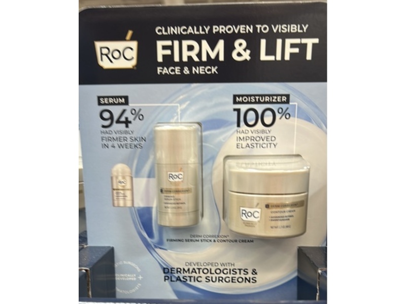 ROC Derm Correxion Firming Serum Stick + Contour Cream Kit