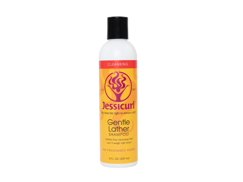 Jessicurl Gentle Lather Shampoo, No Fragrance Added, 8 fl oz/237 mL