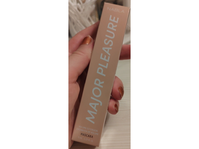 Nabla Major Pleasure Volume Extension Mascara, Black, 0.27 fl oz/8 mL