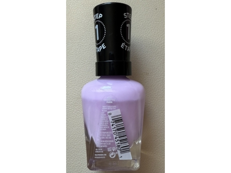 Sally Hansen Miracle Gel Nail Polish, 534 Orchid-Ing Aside, 0.50 fl oz/14.7 mL