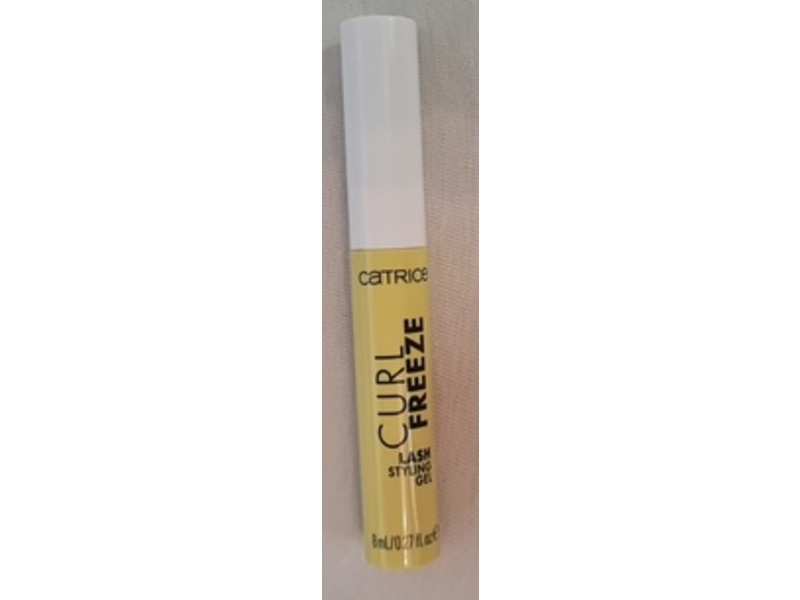 Catrice Curl Freeze Lash Styling Gel, 010 Milky Black Tint, 0.27 fl oz/8 mL