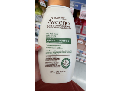 Aveeno Daily Moisture Shampoo, Oat Milk Blend, 354 mL