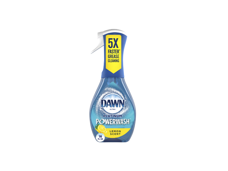 Dawn Ultra Platinum Power Wash Dish Spray, Lemon Scent, 16 fl oz/473 mL