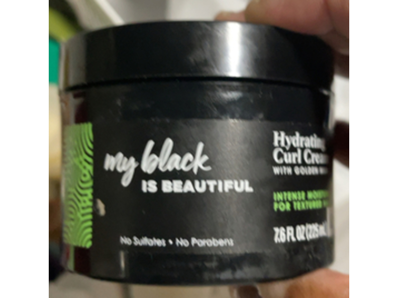 My Black Is Beautiful Hydrating Curl Cream, Golden Milk, 7.6 fl oz/225 mL