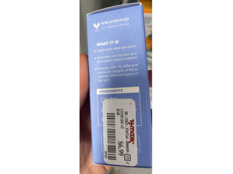 I Dew Care Hydra Vibes Serum, 10-Hyaluronic Acid, 1.01 fl oz/30 mL