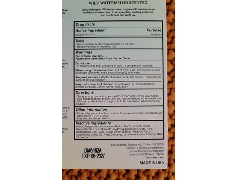 Touchland Discovery Duo Mist Set, Juicy Bloom