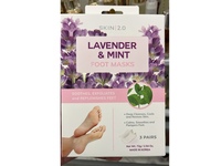 Skin 2.0 Foot Masks, Lavender & Mint, 2.54 oz/72 g, 3 Pairs - thumbnail 2