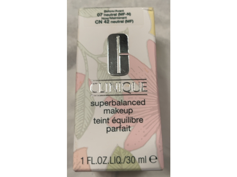 Clinique Super Balanced Makeup Normal To Oily Skin, CN 42 Neutral, 1 fl oz/30 mL