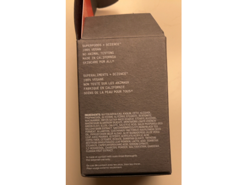 Youth To The People Superclay Purify + Clear Power Mask, Niacinamide Kombucha + BHA, 2 fl oz/59 mL