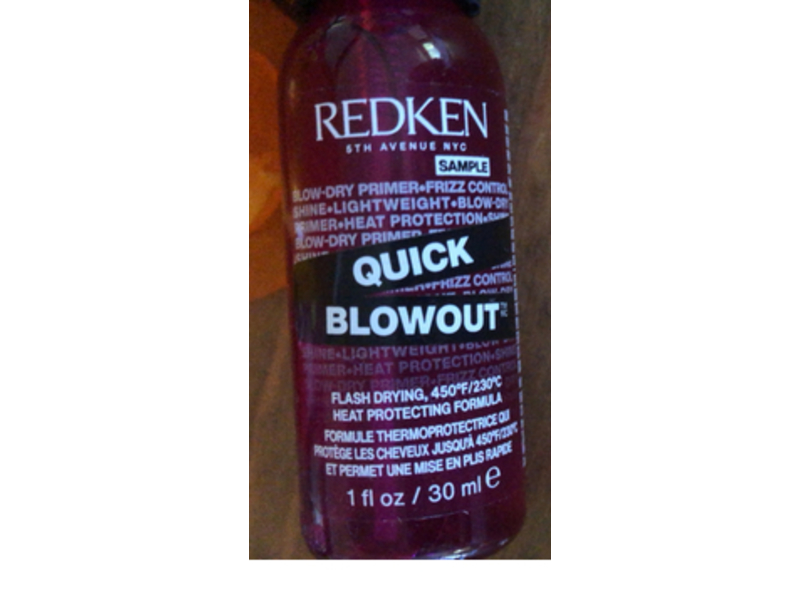 Redken Quick Blowout Heat Protectant, 1 fl oz/30 mL
