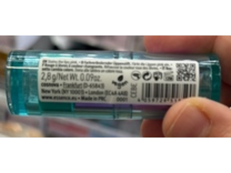 Essence Aqua Jelly Color Changing Lipstick, 0.09 oz/2.8 g