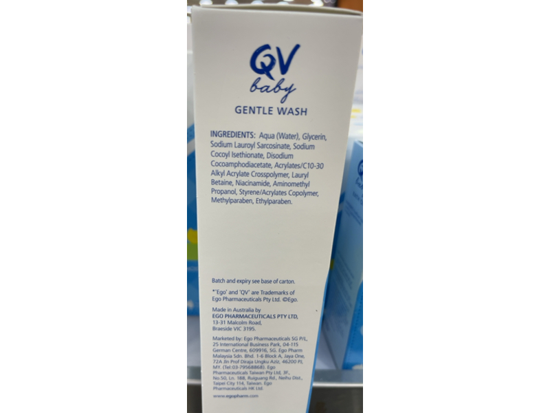QV Baby Gentle Wash, 500 g
