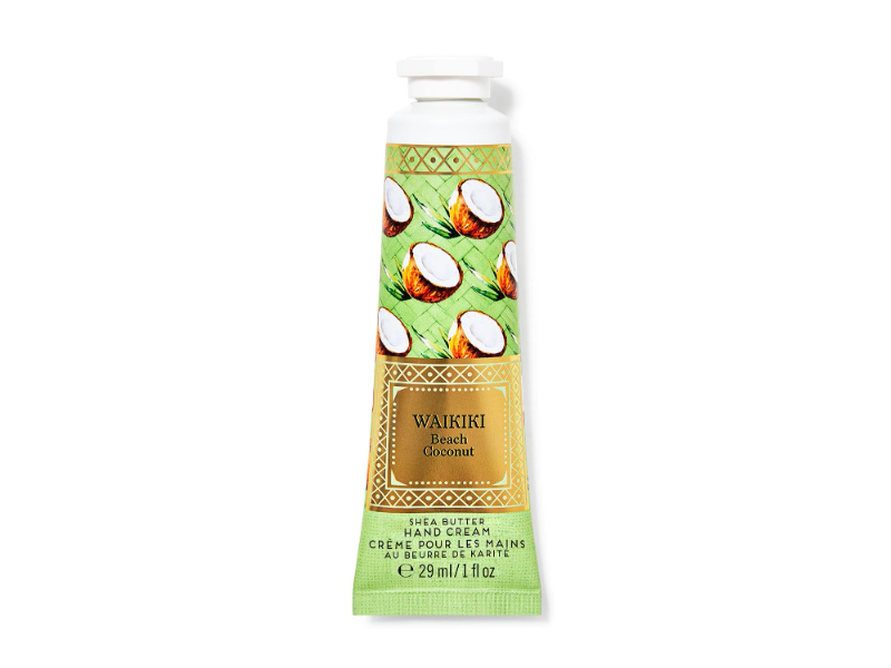 Bath & Body Works Hand Cream, Waikiki Beach Coconut, 1 fl oz/29 mL