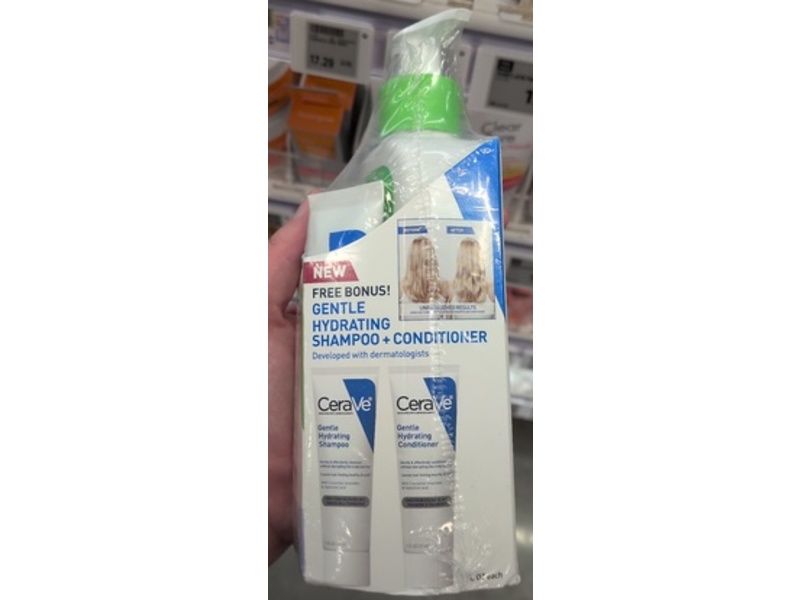 Cerave Hydrating Facial Cleanser, Normal To Dry Skin,, 12 fl oz/355 mL