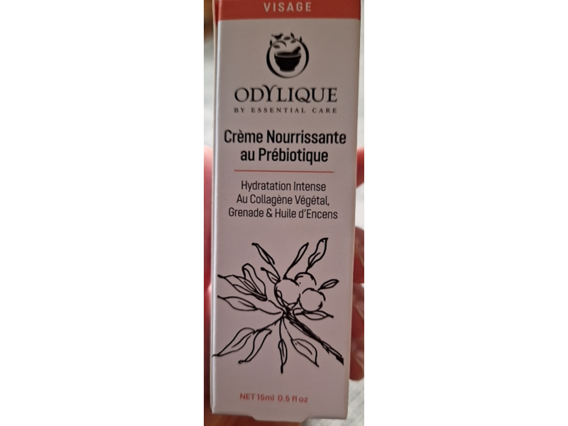 Odylique Prebiotic Rich Hydration Cream, 0.5 fl oz/15 mL
