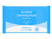 Sainsbury's Everyday Skin Cleansing Wipes, Fragrance Free, 25 Count - thumbnail 1