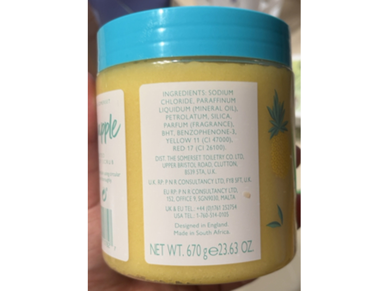 Asquith & Somerset Salt Body Scrub, Lookin Pine, 23.63 oz/670 g