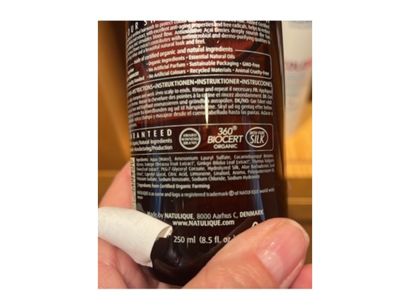 Natulique Colour Shield Hair & Scalp Hairwash, 8.5 fl oz/250 mL