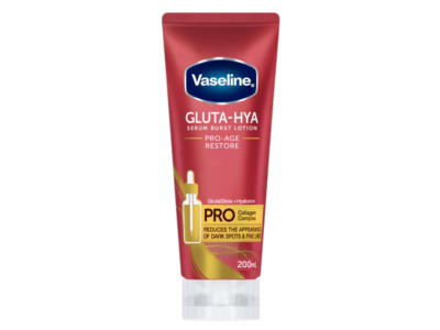 Vaseline Gluta-Hya Serum Burst Lotion, Pro-Age Restore, 200 mL