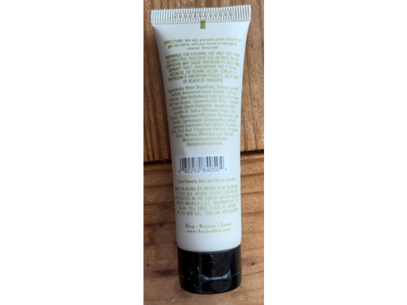 Aruba Aloe Island Remedy Bath Gel, 1 oz/30 mL