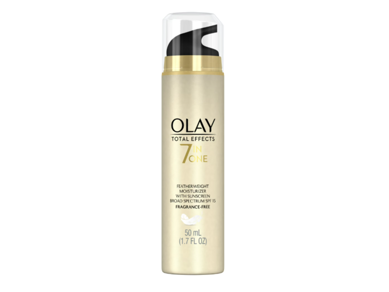 Olay Total Effects Feather Weight Moisturizer, SPF 15, 1.7 fl oz/50 mL