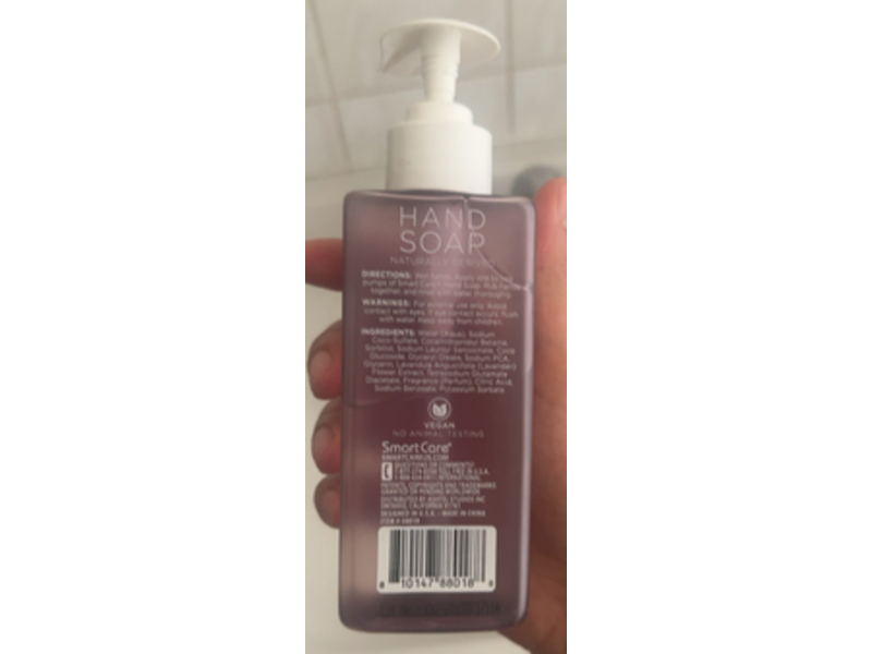 Smart Care Hand Soap, Fresh Lavender, 9.47 fl oz/280 mL