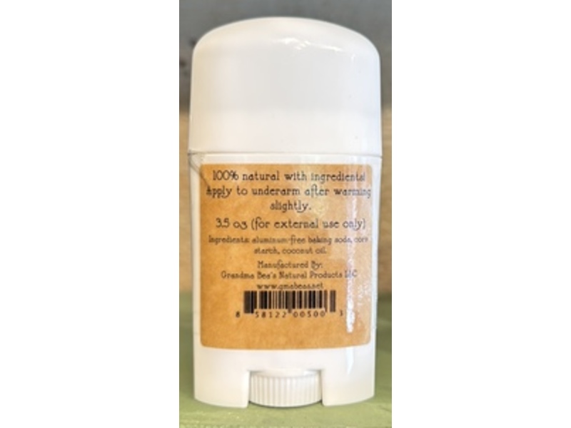 Grandma Bea's Deodorant, 3.5 oz/103.5 mL