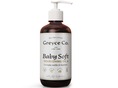 Greyce Co. Baby Soft Nourishing Oil, 4 fl oz/118 mL