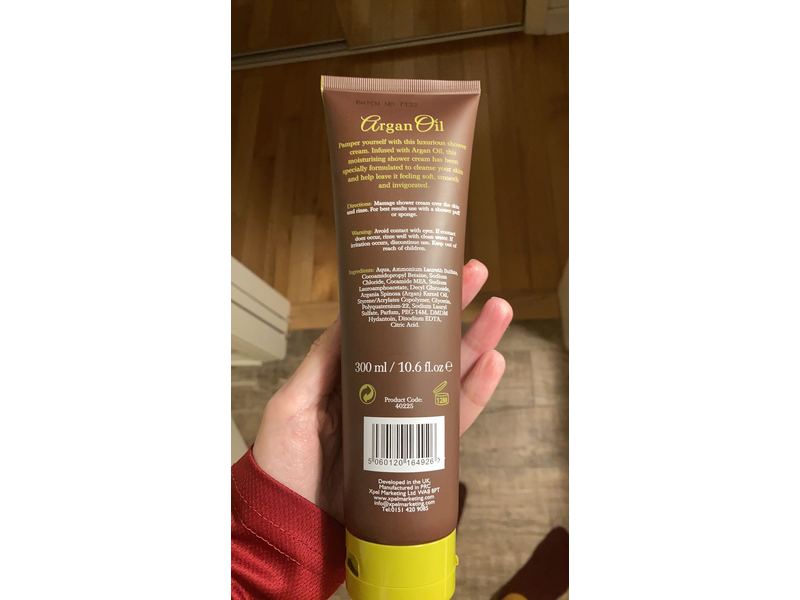 Xpel Argan Oil Moisturizing Shower Cream 250 ml/8.5 fl oz