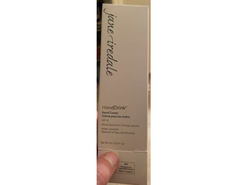 Jane Iredale HandDrink Hand Cream, SPF 15, 2.03 fl oz/60 mL