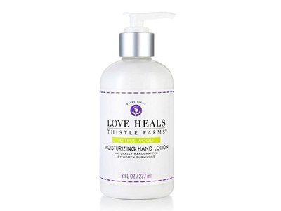 Thistle Farm Love Heals Moisturizing Hand Lotion, Citrus Wood, 8 fl oz/237 mL