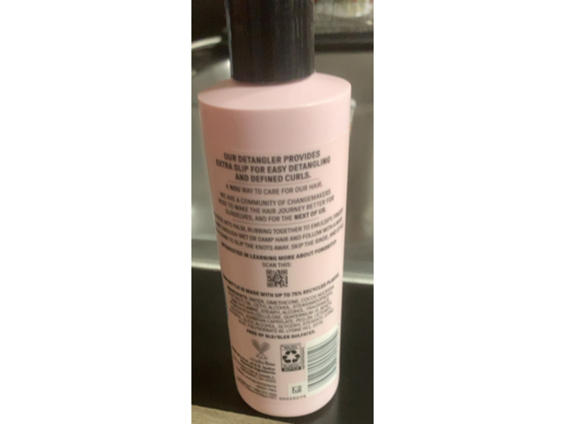 NOU No Damage Detangler, Coconut Oil, 7.6 fl oz/225 mL