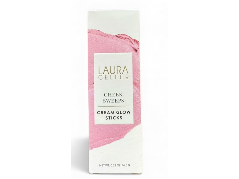 Laura Geller Cheek Sweeps Cream Glow Sticks, Wink Wink Pink, 0.22 oz/6.5 g