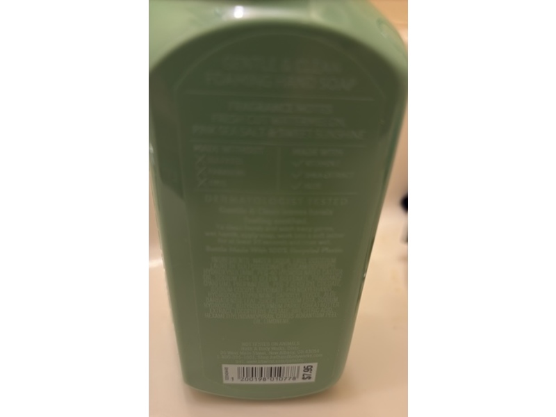 Bath & Body Works Gentle & Clean Foaming Hand Soap , Fresh Watermelon, 8.75 fl oz/259 mL