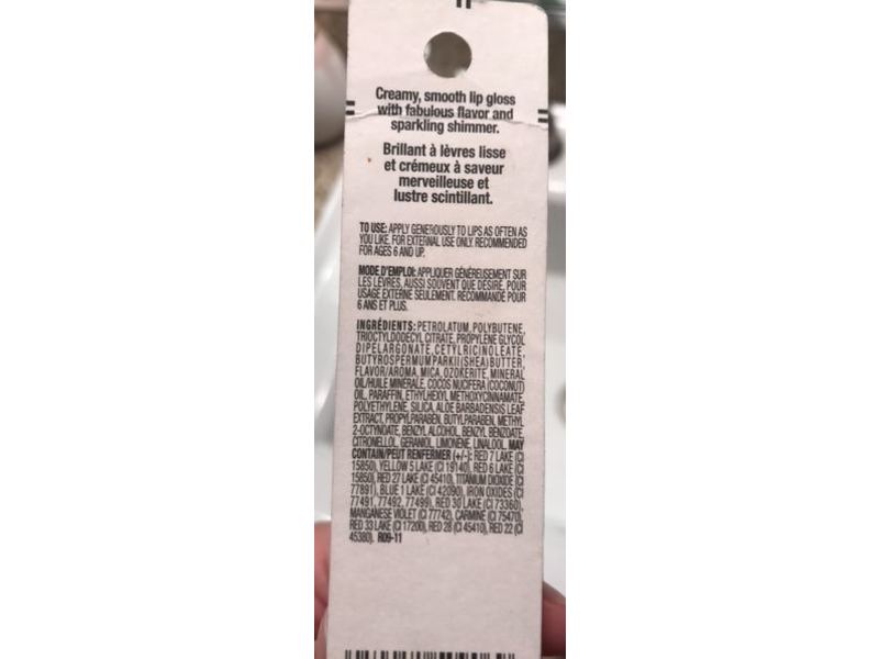 Bonne Bell Smackers Lip Sparkler, 906 Vanilla Frosting, 0.27 fl oz/0.02 mL