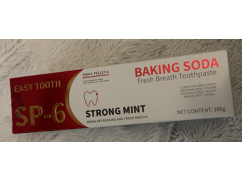 Easy Fresh Breath Toothpaste, Strong Mint, 100 g