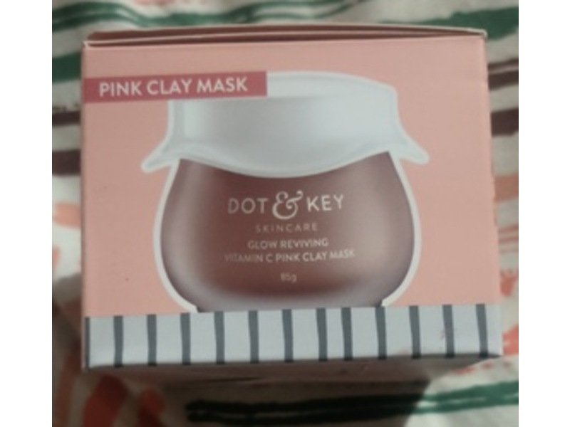 Dot & Key Skincare Glow Reviving Clay Mask, Vitamin C Pink, 85 g