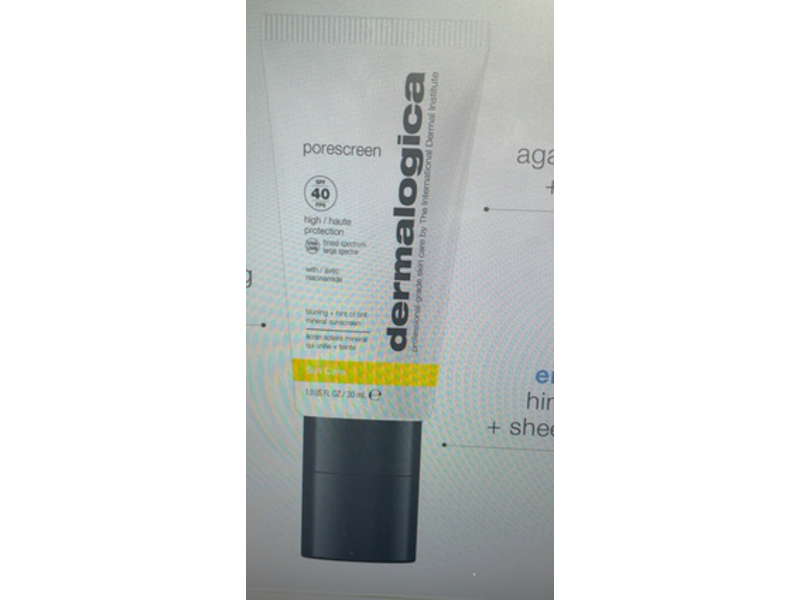 Dermalogica Porescreen, SPF 40, 1.0 fl oz/30 mL