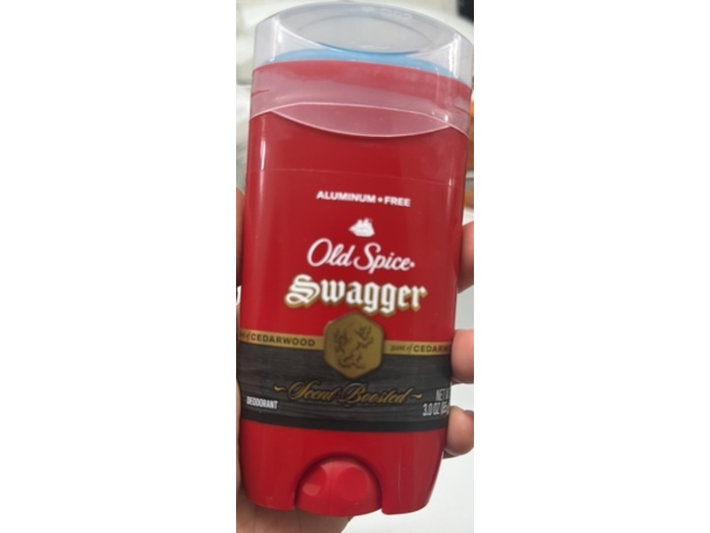 Old Spice Swagger Deodorant, Cedarwood Scent, 3 oz/85 g