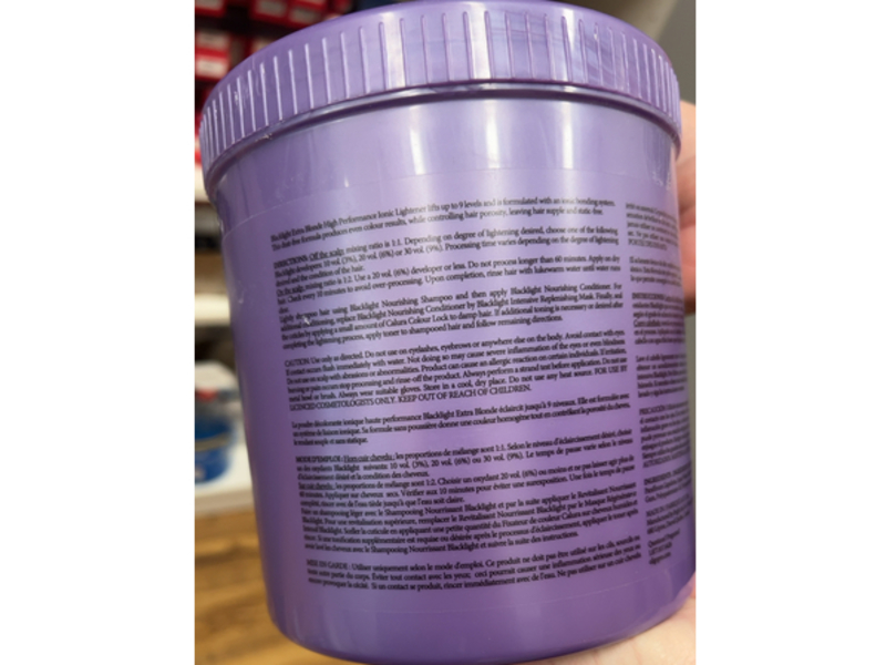 Oligo Blacklight High Performance Ionic Lightener, Extra Blonde, 1.13 kg