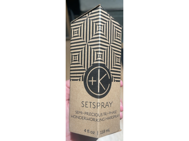 Cult+King Semi-Precious Tri-Phase Wonderworking Hair Sets Spray, 4 fl oz/118 mL